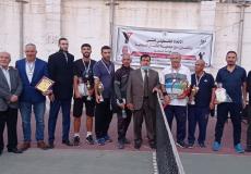 اتحاد التنس الأرضي يكرم الفائزين ببطولة الراحل "موسى سابا" بجمعية الشبان بغزة