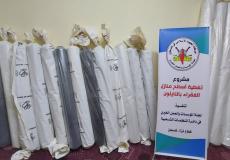 العمل الخيري لـ"الجهاد " ينفّذ مشروعا إغاثيا للأسر المتضررة من المنخفض الجوي في غزة