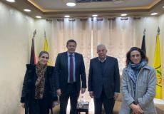 العالول يلتقي ممثل سويسرا لدى فلسطين