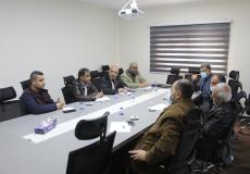 شركة الكهرباء وبلدية غزة تعقد اجتماعا طارئاً لتنسيق جهود الطوارئ