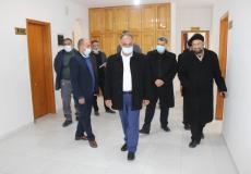 كنعان عبيد يتفقد المخازن الرئيسية والمقر الفني الجديد لكهرباء غزة