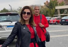 وائل الابراشي وزوجته