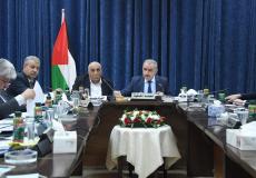 جلسة الحكومة الفلسطينية