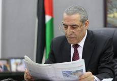 وزير الشؤون المدنية الفلسطينية حسين الشيخ