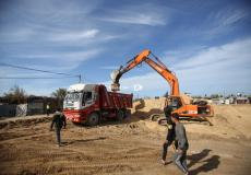 الآليات المصرية في مدينة دار مصر 3