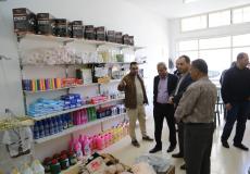 زيارة مشاريع مقدمة لاسر معوزة