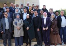 وزير التربية والتعليم الفلسطيني يلتقي  بأعضاء لجنة برنامج تبني المدارس