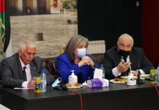 اجتماع وزير المالية ووزيرة السياحة ومحافظ بيت لحم