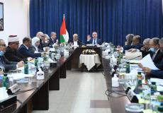 جلسة مجلس الوزراء في أريحا اليوم