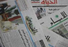 الصحف الفلسطينية