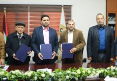 الشباب والثقافة توقع مذكرة تفاهم مع وزارة الحكم المحلي في غزة