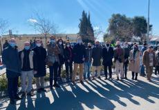 ممثل الاتحاد الاوروبي وسفراء دول الاتحاد في الشيخ جراح بالقدس