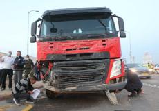 من مكان حادث السير في أريحا