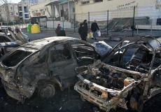 جانب من آثار المعارك في أوكرانيا