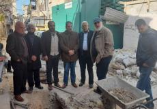 إنهاء مشروع تطوير شبكة مياه بئر دير القاسي في مخيم عين الحلوة