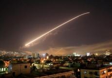 من عدوان إسرائيلي سابق على مواقع في سورية (أ ب)