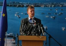 ممثل الاتحاد الأوروبي في فلسطين سفين كون فون بورغسدورف