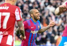 أهداف فوز برشلونة على أتلتيكو مدريد برباعية