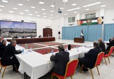 اجتماع اللجنة التنفيذية لمنظمة التحرير برئاسة الرئيس عباس