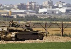 آليات عسكرية إسرائيلية