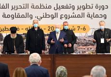 من اجتماع المجلس المركزي الفلسطيني أمس