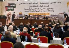 من اجتماع المجلس المركزي الفلسطيني أمس