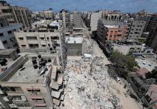 آثار العدوان الإسرائيلي على غزة 2021
