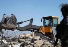 عمليات الهدم الإسرائيلية - أرشيفية