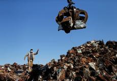 حديد الخردة في غزة