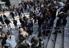 إصابات واعتقالات خلال قمع الاحتلال احتفالية "الإسراء والمعراج" في القدس