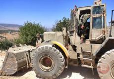 هدم منزل الأسير محمد يوسف جرادات