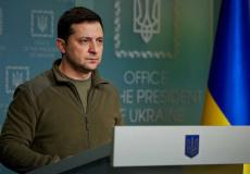 فولوديمير زيلينسكي - الرئيس الاوكراني