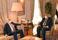 وزير خارجية مصر يستقبل جبريل الرجوب في القاهرة