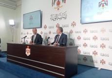 مؤتمر صحفي للحكومة الأردنية