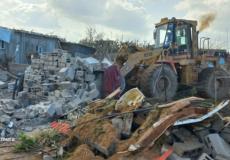 سلطة الأراضي بغزة تزيل تعديات في بيت لاهيا