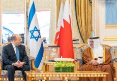 بينيت يعقد مباحثات مع ولي عهد البحرين في المنامة