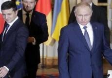 الرئيس الروسي ونظيره الأوكراني