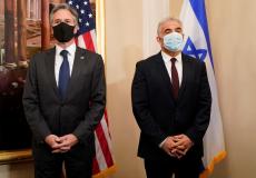 اجتماع لابيد مع نظيره الامريكي بلينكن