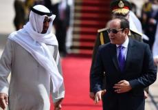 الرئيس المصري عبد الفتاح السيسي يستقبل ولي عهد أبوظبي محمد بن زايد في شرم الشيخ