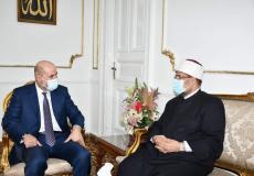 الهباش يلتقي وزير الأوقاف المصري