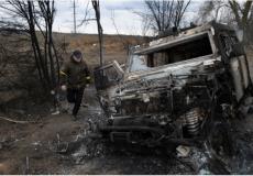 مشاهد لآخر الأحداث في الحرب الروسية الأوكرانية