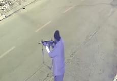 اللحظات الأولى لتنفيذ عملية إطلاق النار في الخضيرة