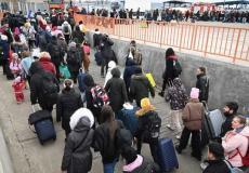 اللاجئين الاوكرانيين