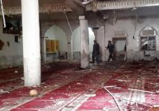 من مكان الانفجار