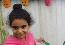 الطفلة جود أبو غانم ضحية حادث سير في الرملة