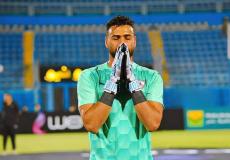 محمد أبو جبل حارس مرمى الزمالك.