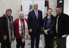 وفد جامعة ديلاوير الأمريكية