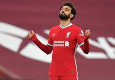 محمد صلاح نجم ولاعب ليفربول الإنجليزي.