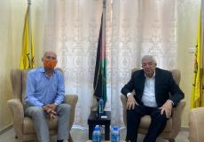 نائب رئيس حركة فتح محمود العالول يلتقي سفير المملكة الهولندية