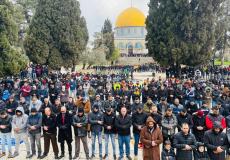 30 ألفا يؤدون صلاة الجمعة في المسجد الأقصى